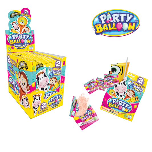 Johny Bee Balloons Party – Bonbons crépitant + ballons  !