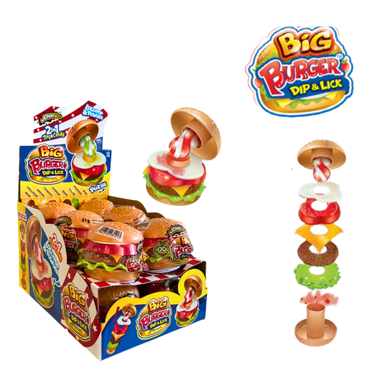 Johny Bee Big Burger Dip and Lick – Le burger qui fait vibrer les papilles !